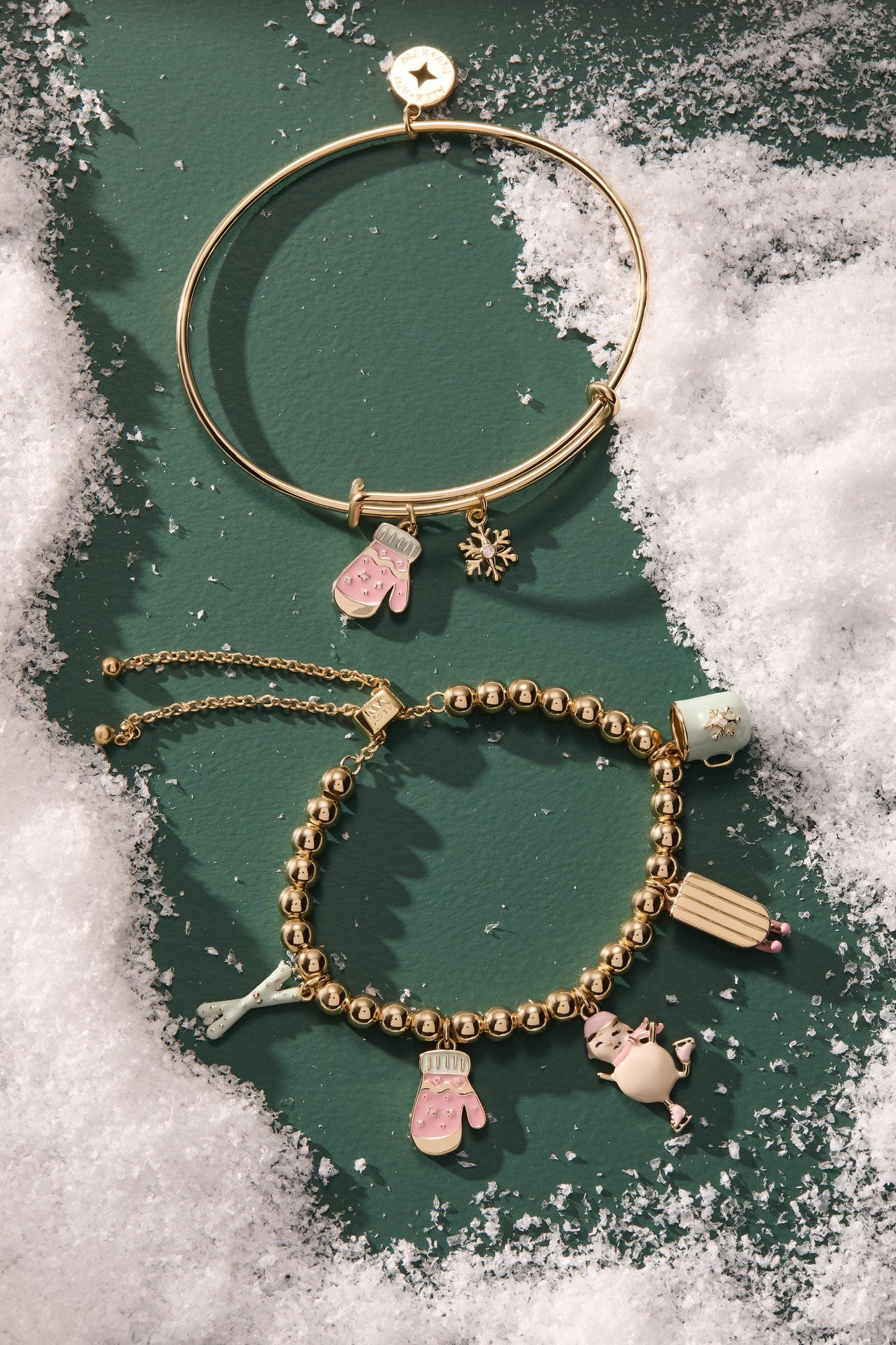 Winter Wonderland Multi Charm Bolo Bracelet ALEX AND ANI