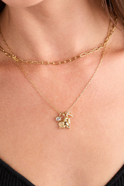 Paperclip Charm & Layering Necklace ALEX AND ANI