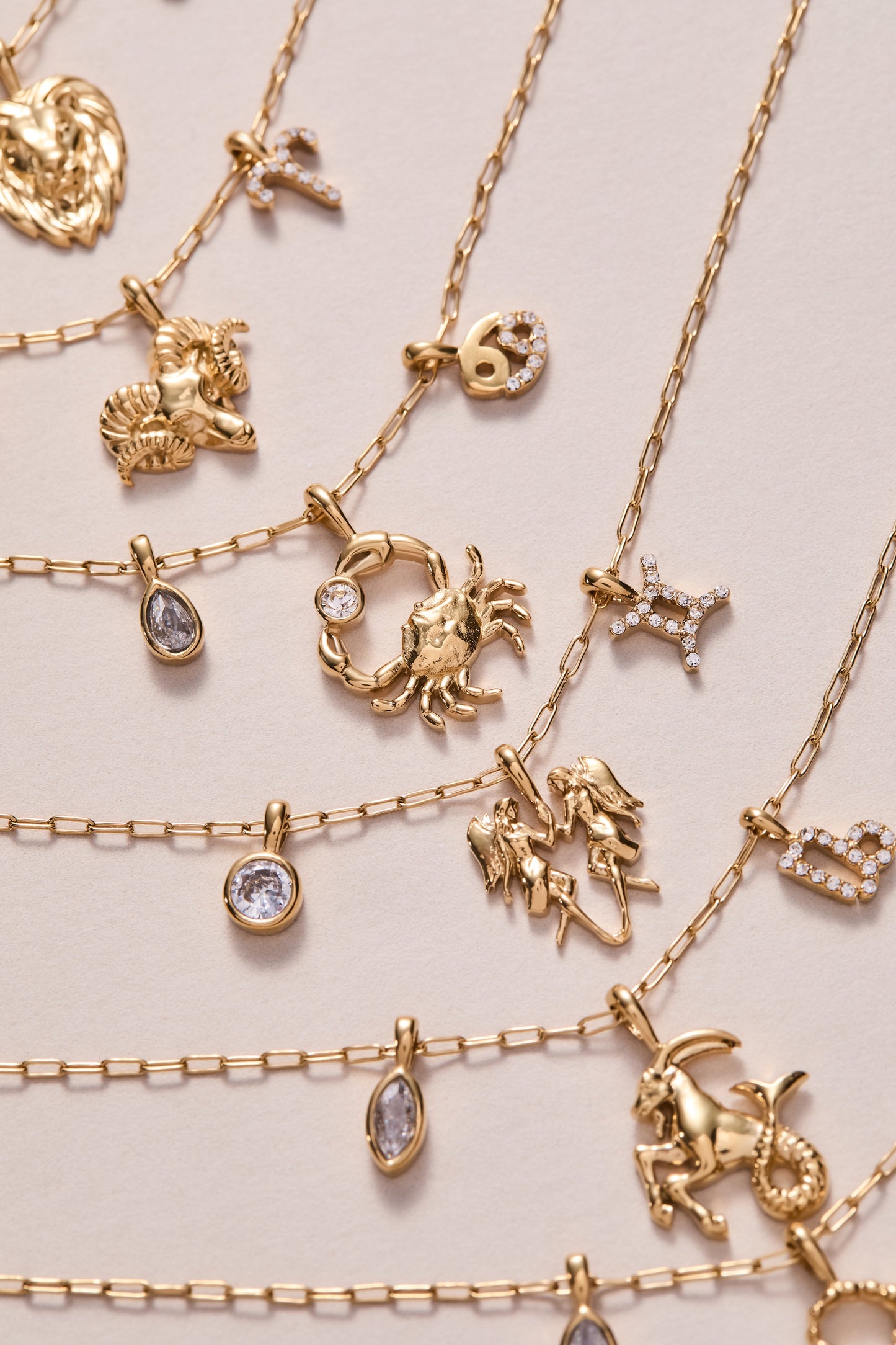 Aries Zodiac Charm Cluster Necklace ALEX AND ANI