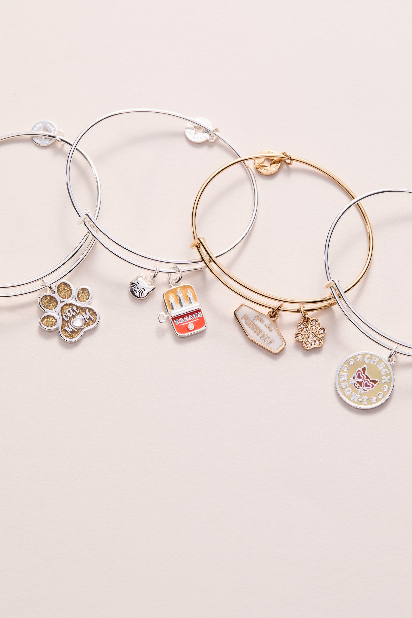 Cat Mom Charm Bangle ALEX AND ANI
