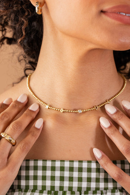 Love and Luck Tennis Necklace ALEX AND ANI