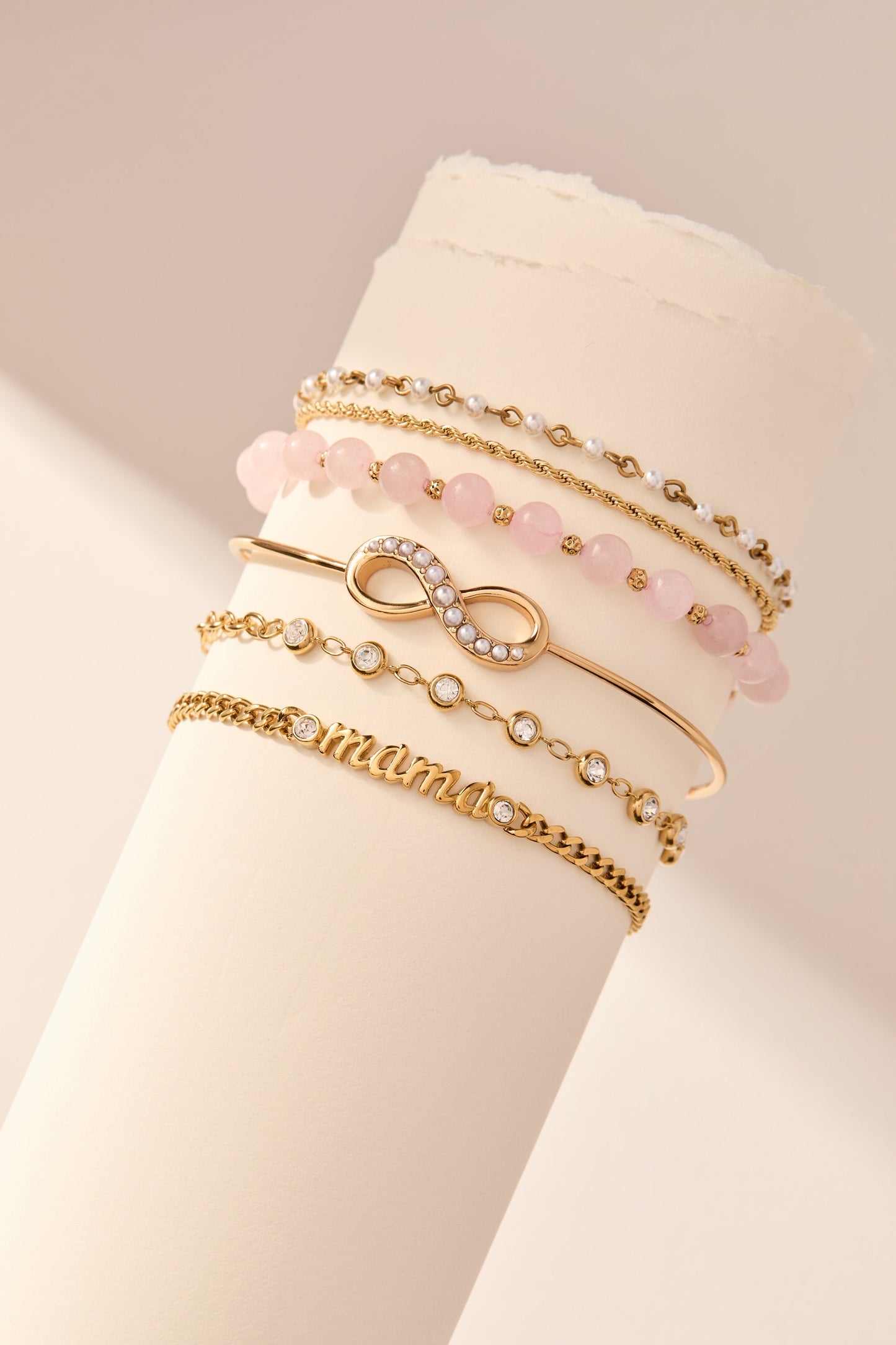 Mama Curb Chain Bracelet ALEX AND ANI