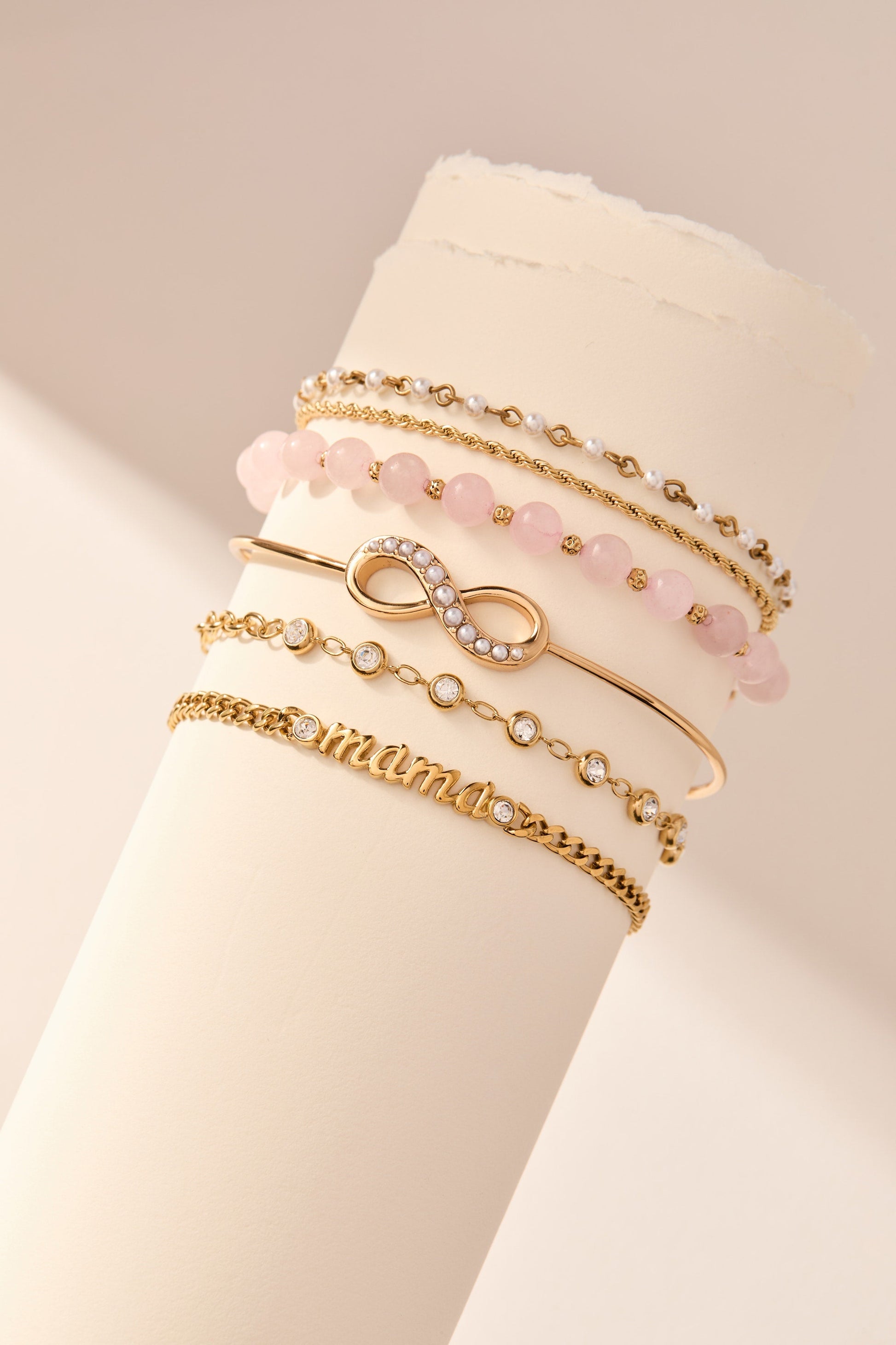 Mama Curb Chain Bracelet ALEX AND ANI