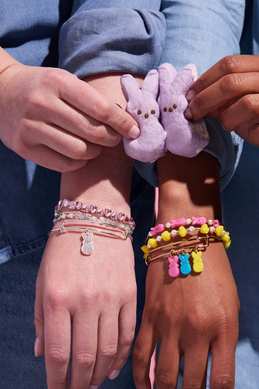 PEEPS® Bunny Multi-Charm Bangle ALEX AND ANI