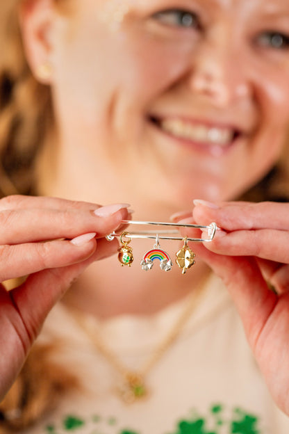 End of the Rainbow Multi-Charm Bangle ALEX AND ANI