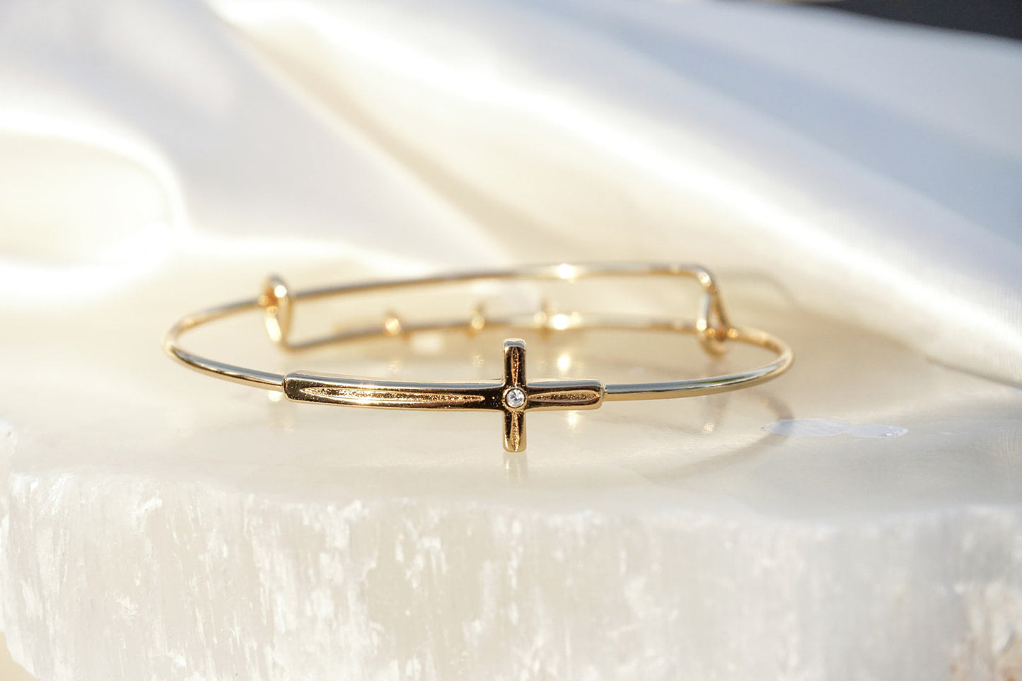 Cross Inline Bangle ALEX AND ANI