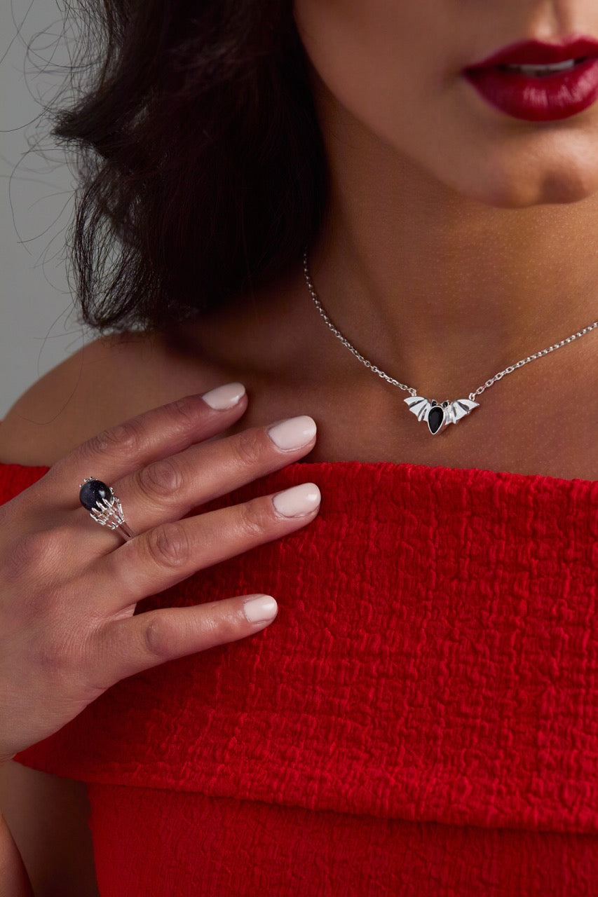 Crystal Bat Pendant ALEX AND ANI
