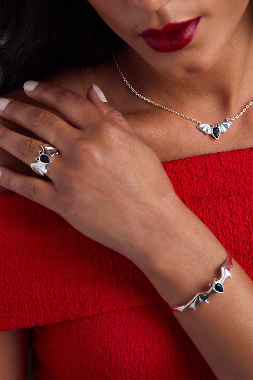 Crystal Bat Ring ALEX AND ANI