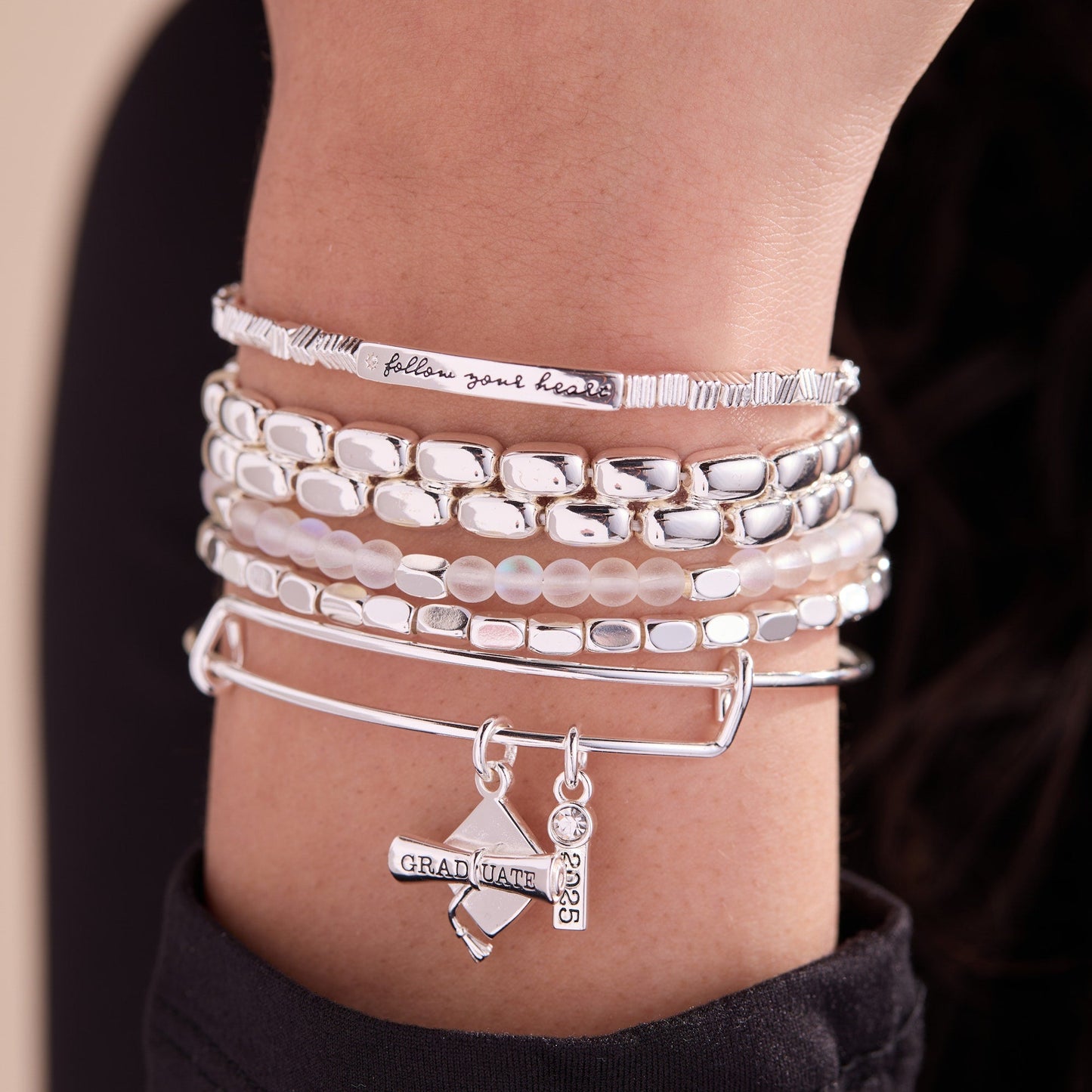 Follow Your Heart Stretch Bracelet ALEX AND ANI