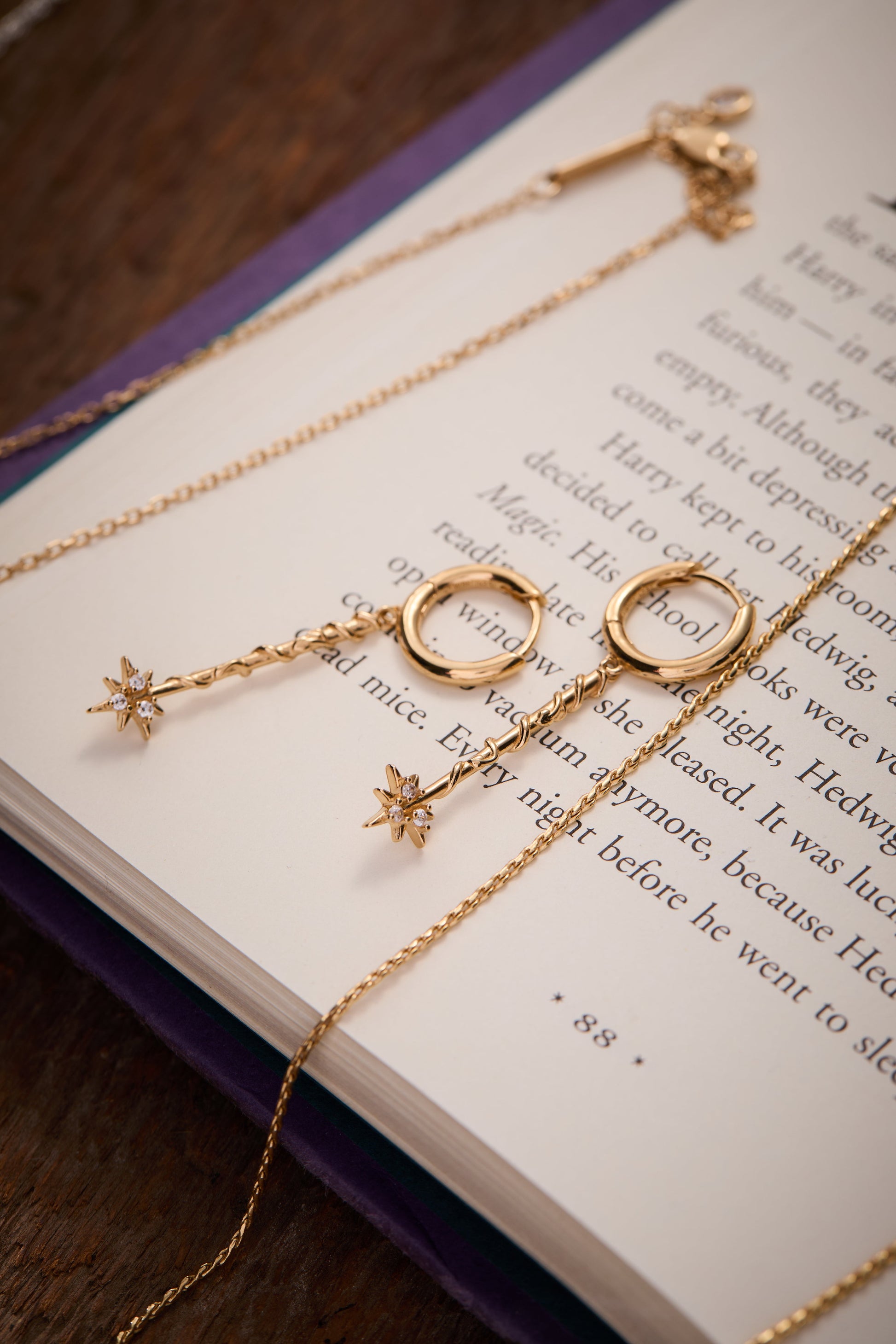 Harry Potter™ Hermione Wand Earrings ALEX AND ANI