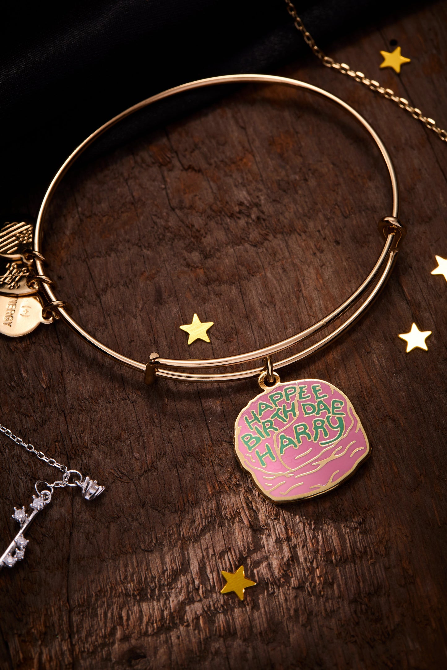 Harry Potter™, Celebrate Cake Charm Bangle ALEX AND ANI
