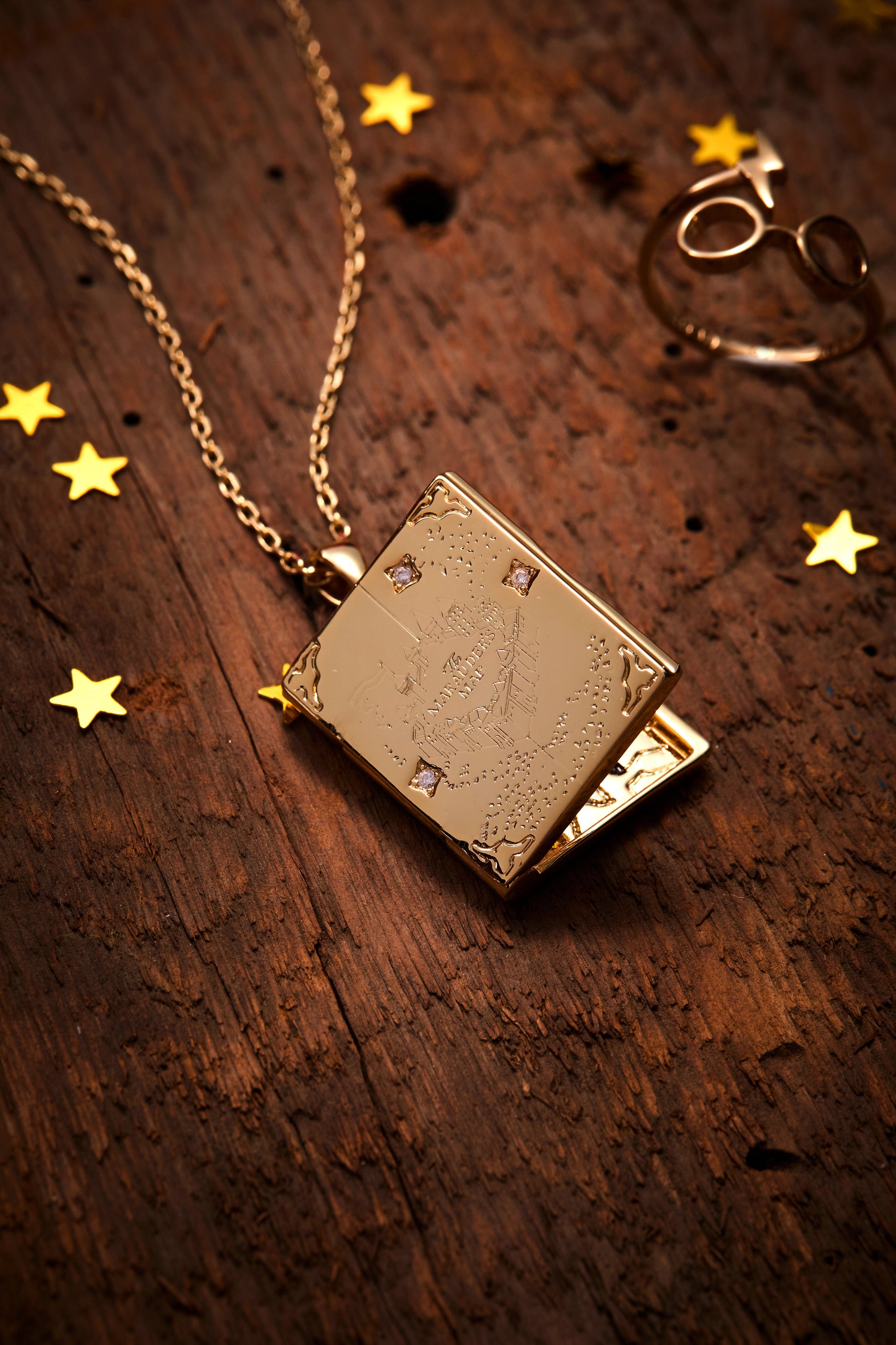 Harry Potter™ Mischief Managed Locket Necklace ALEX AND ANI