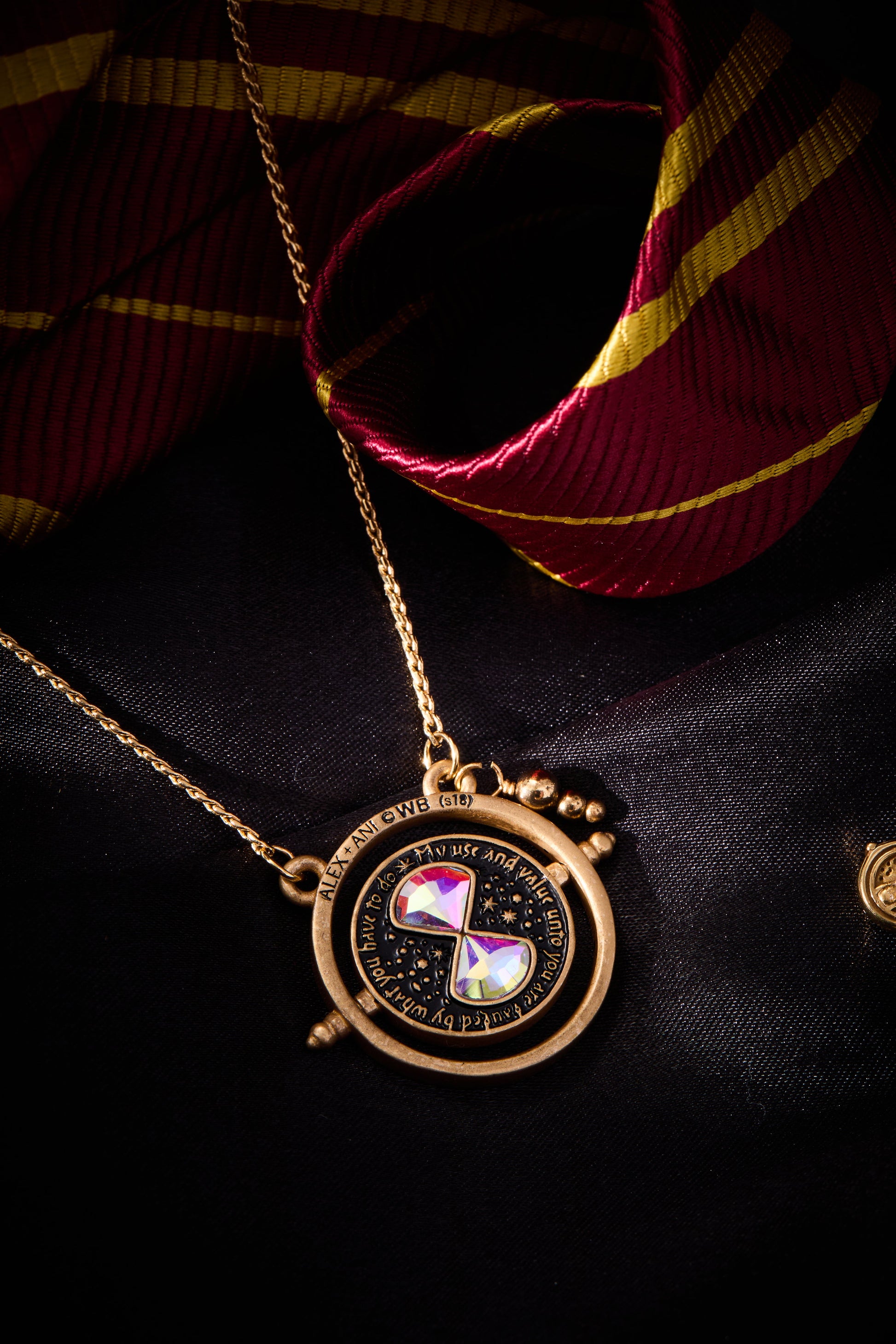 Harry Potter™ Time Turner Spinner Necklace ALEX AND ANI