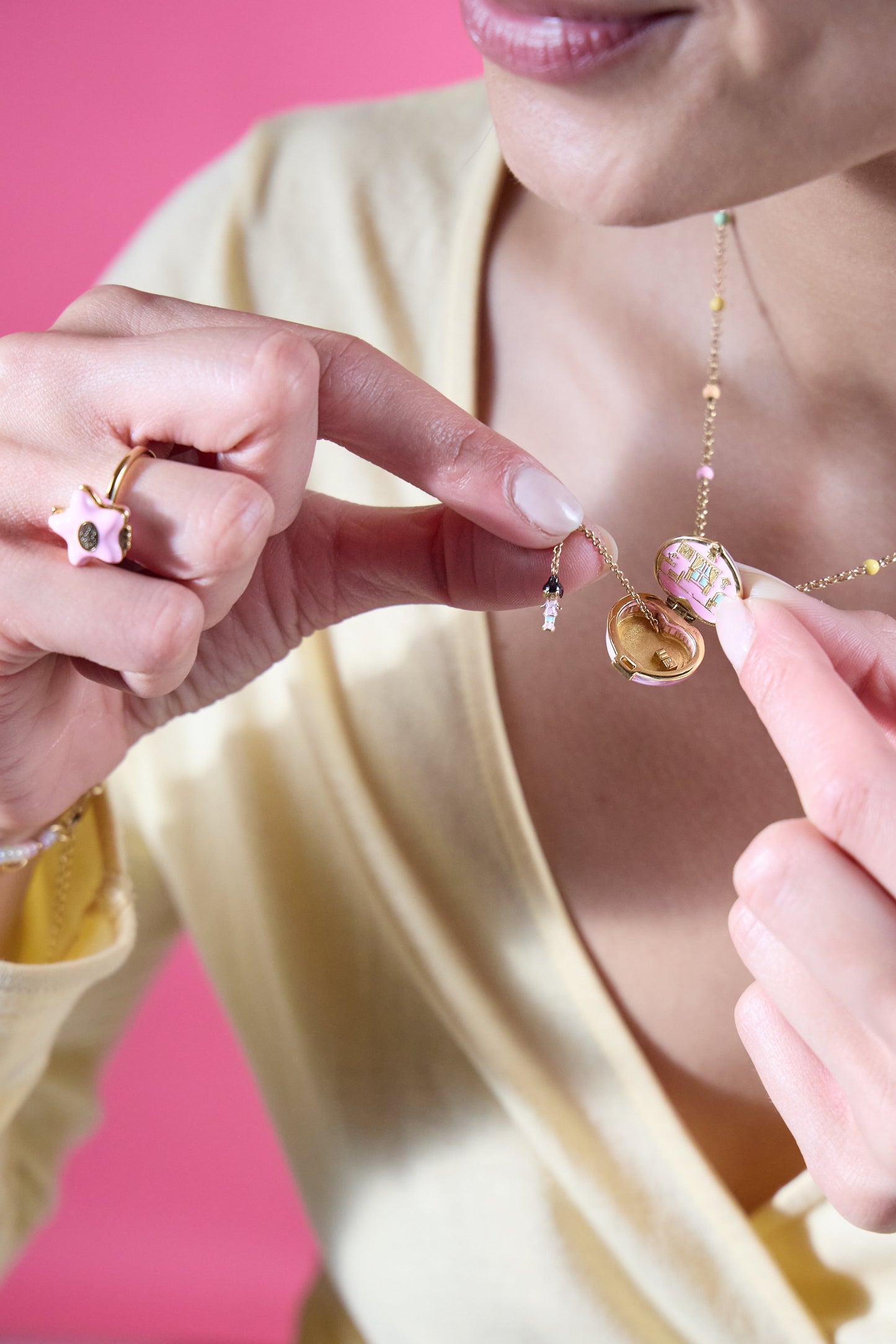Polly Pocket™ House Locket Necklace ALEX AND ANI