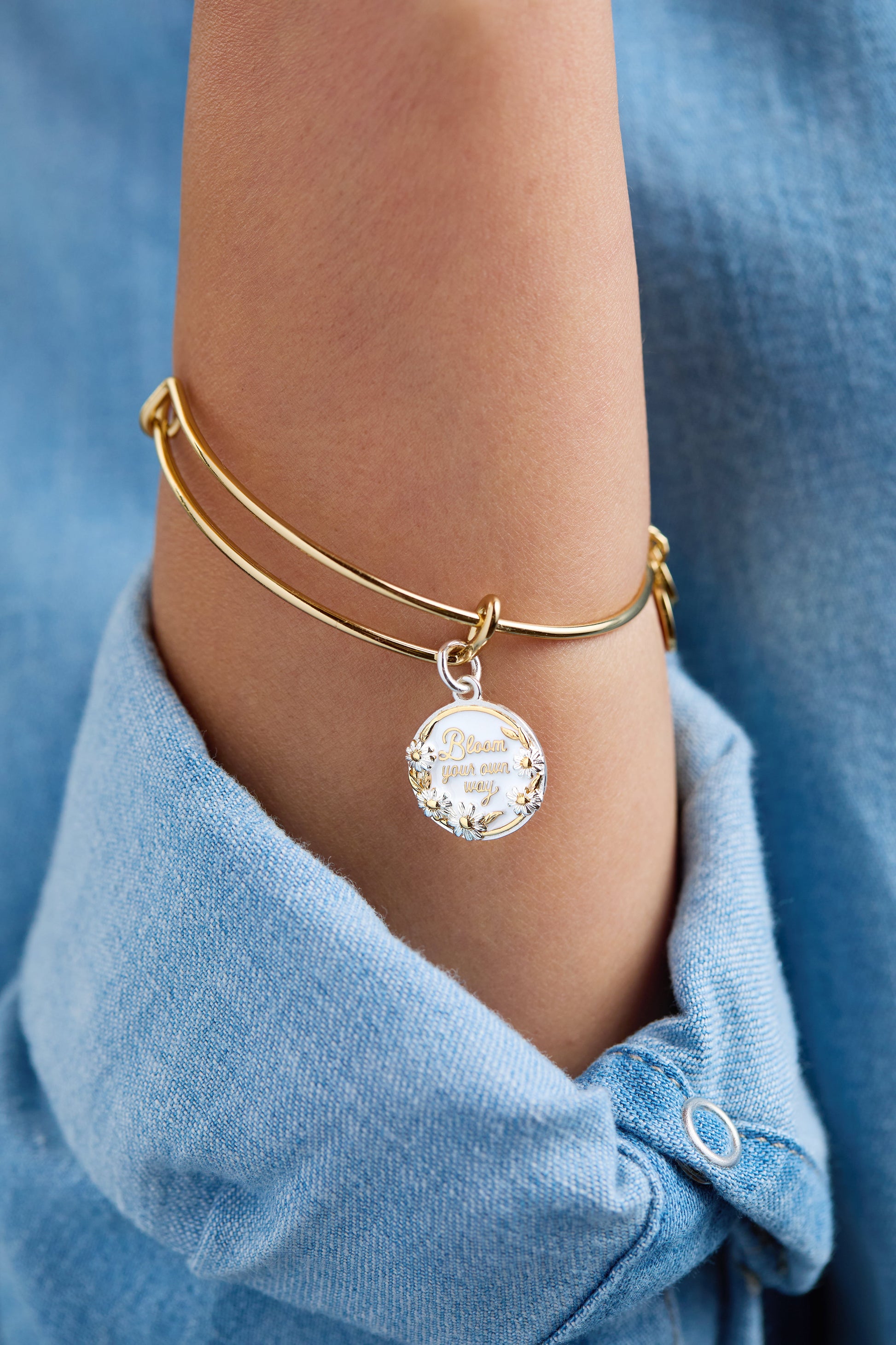 Bloom Your Own Way Bangle ALEX AND ANI