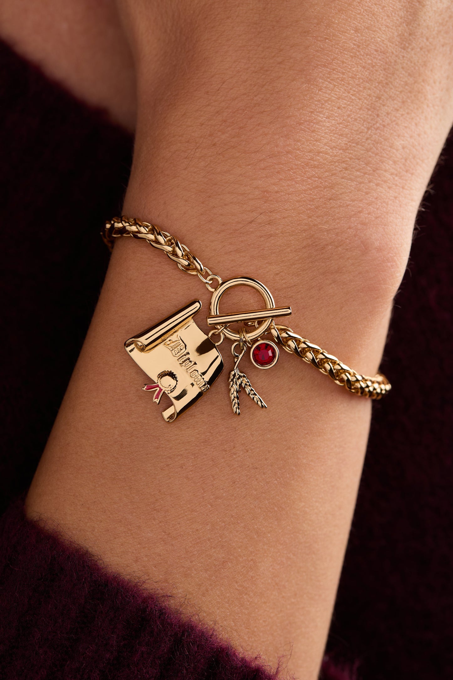 The Wizard of Oz™ Scarecrow Toggle Bracelet ALEX AND ANI