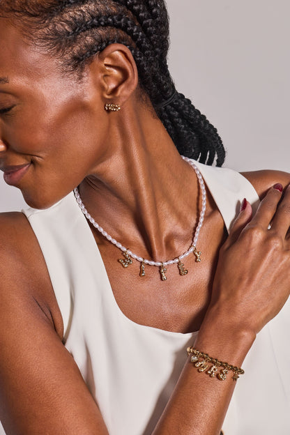 'Mrs" Beaded Bubble Bolo Bracelet ALEX AND ANI