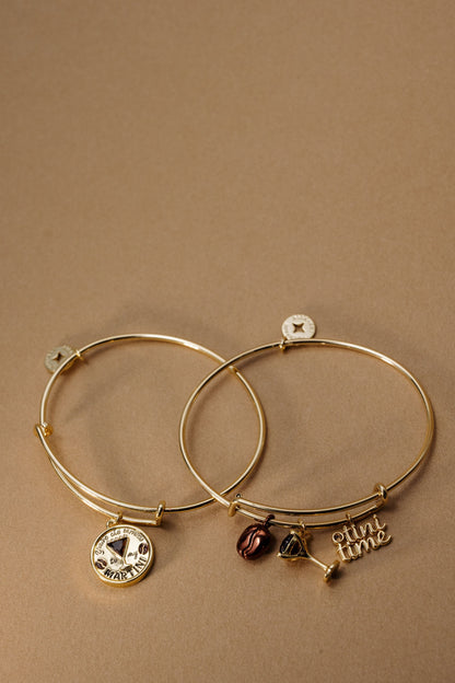 Espresso Martini Multi Charm Bangle ALEX AND ANI