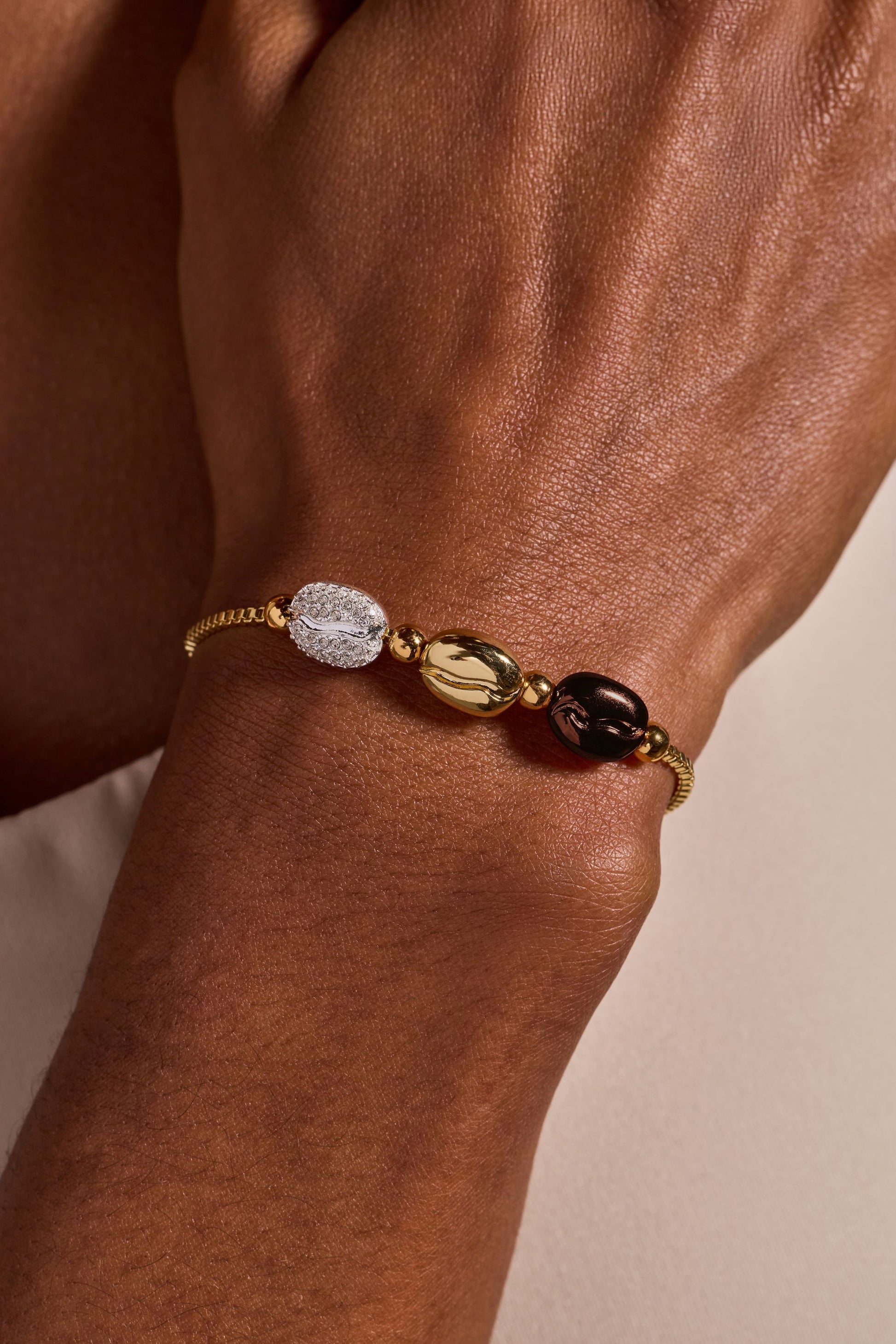 Coffee Bean Bolo Bracelet ALEX AND ANI
