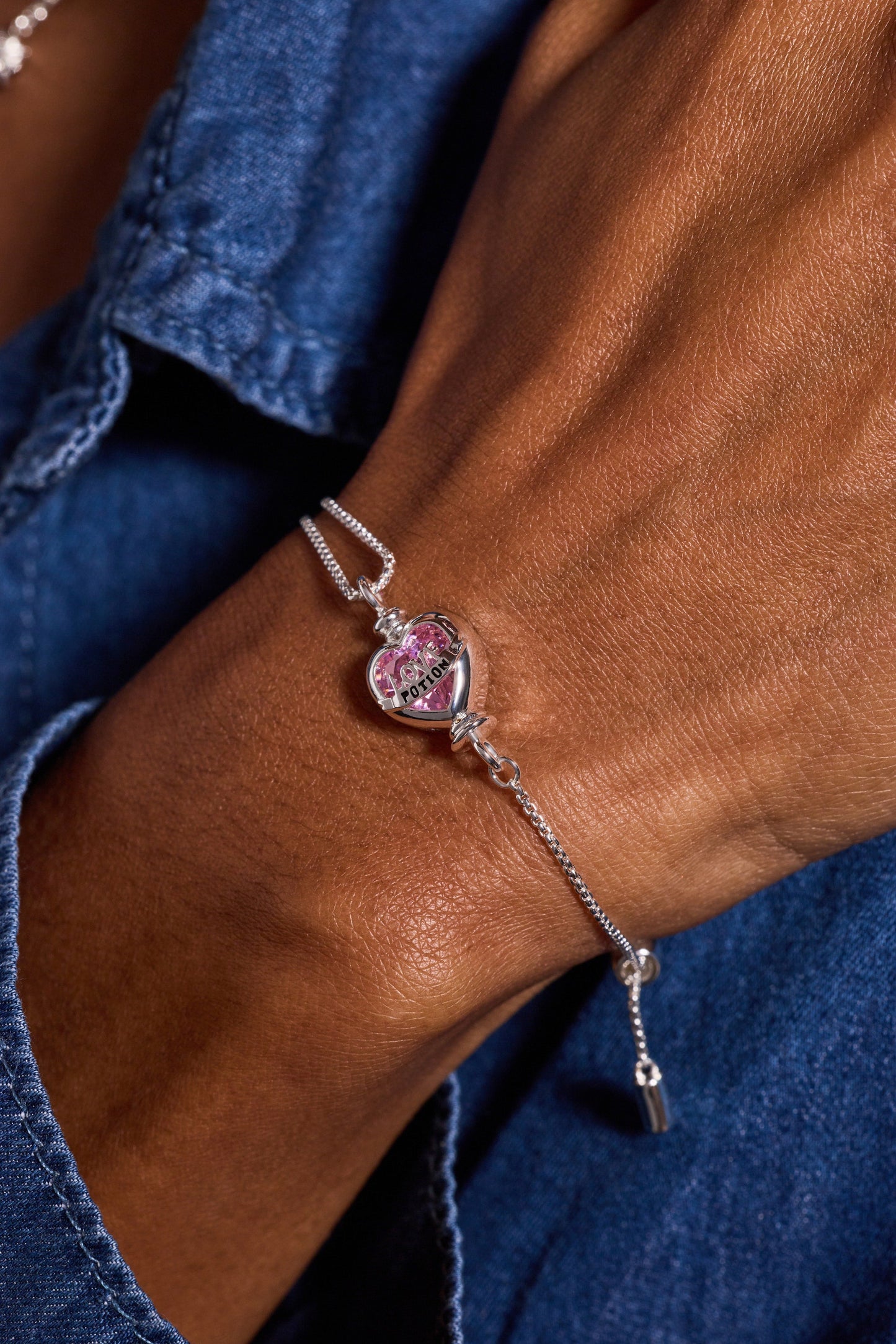 Harry Potter™ Love Potion Crystal Pull Chain Bracelet ALEX AND ANI