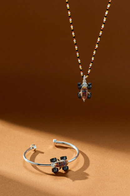 Hot Wheels™ Tiger Shark Monster Truck Moveable Cuff ALEX AND ANI