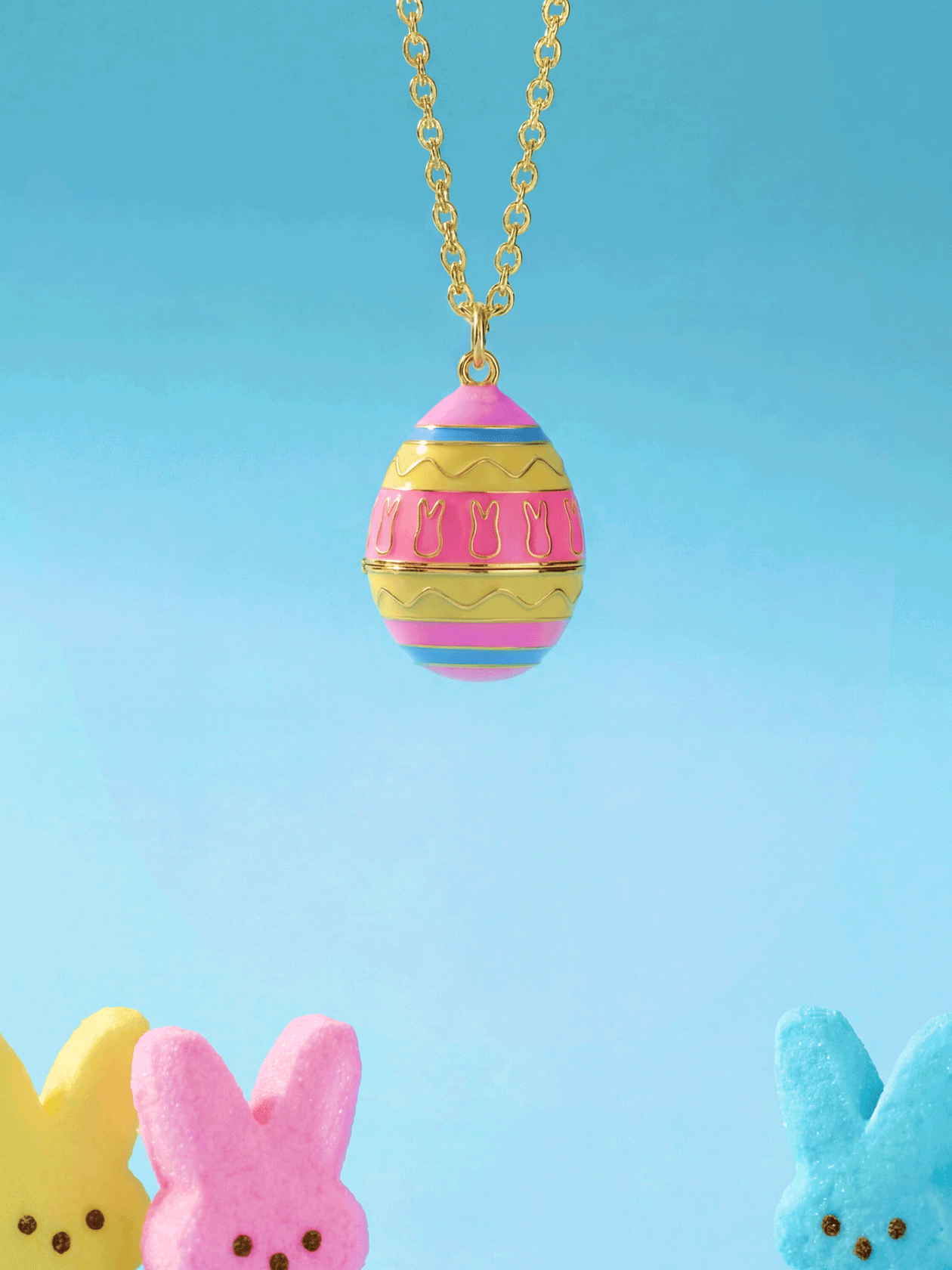 PEEPS® Easter Egg Pendant Necklace ALEX AND ANI