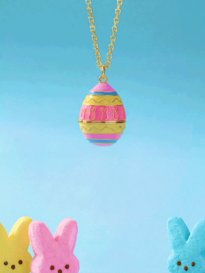 PEEPS® Easter Egg Pendant Necklace ALEX AND ANI
