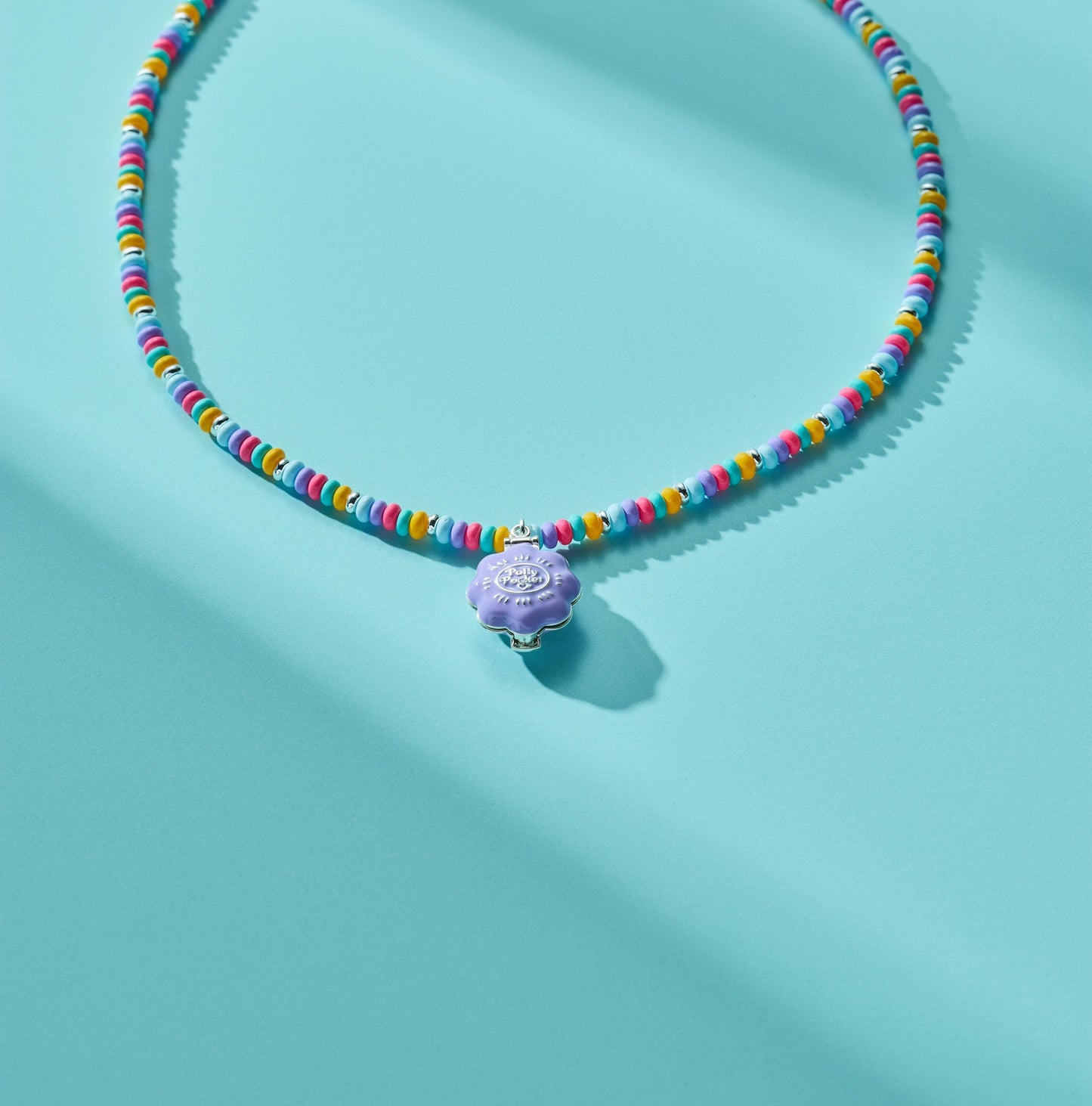 Polly Pocket™ Limited Edition Pool Party Beaded Locket Necklace ALEX AND ANI