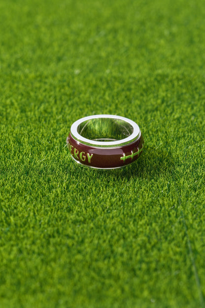 Football Fidget Ring ALEX AND ANI