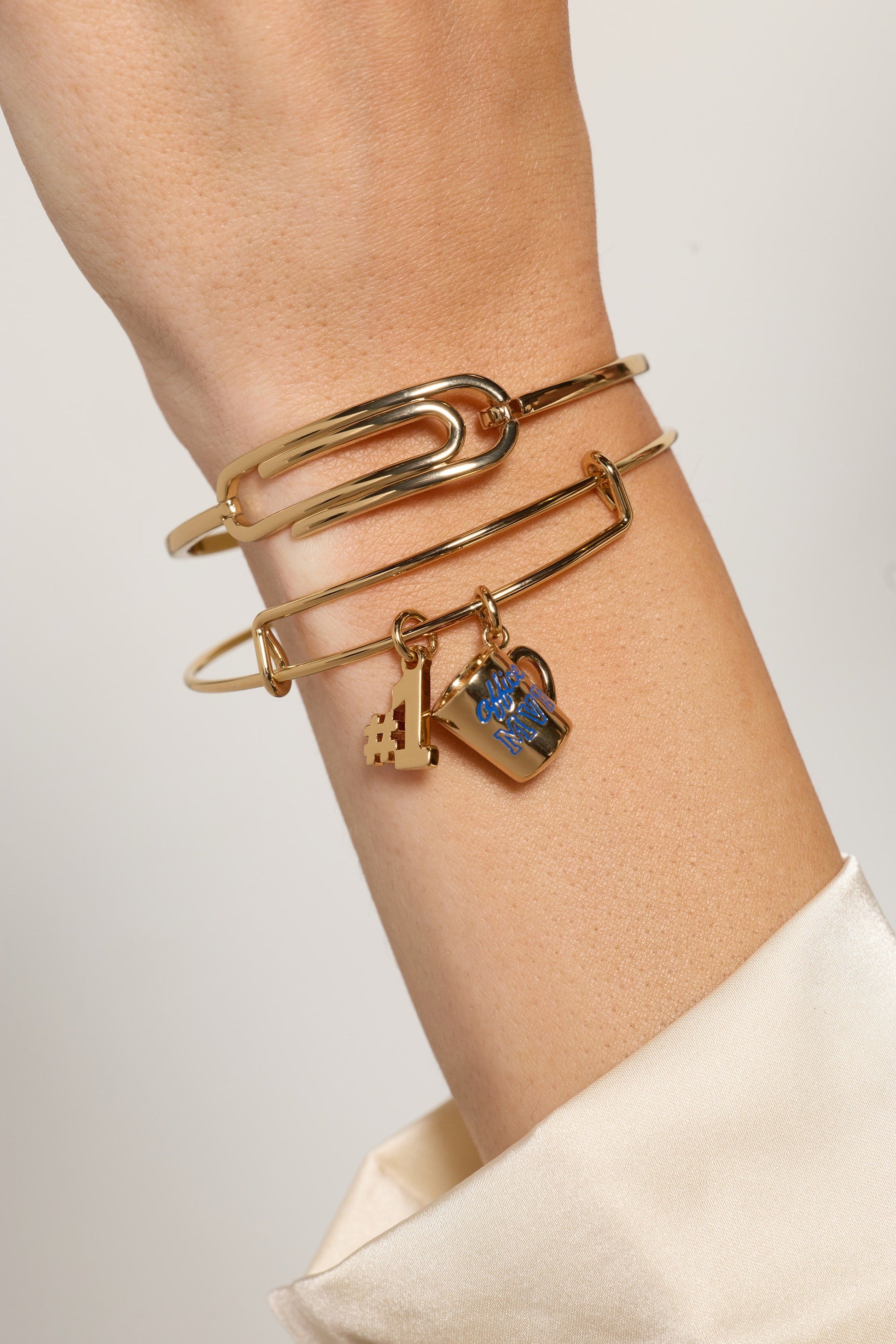 #1 'Office MVP' Mug Bangle ALEX AND ANI