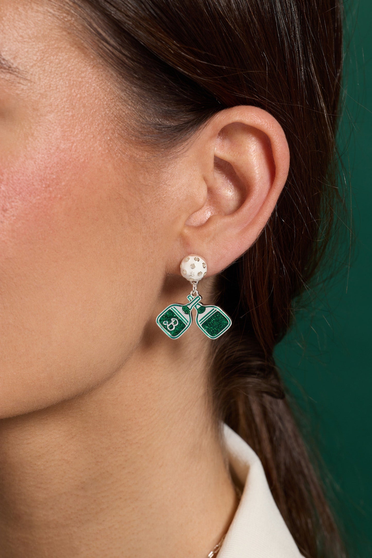 Barbie™ Pickleball Drop Earrings ALEX AND ANI