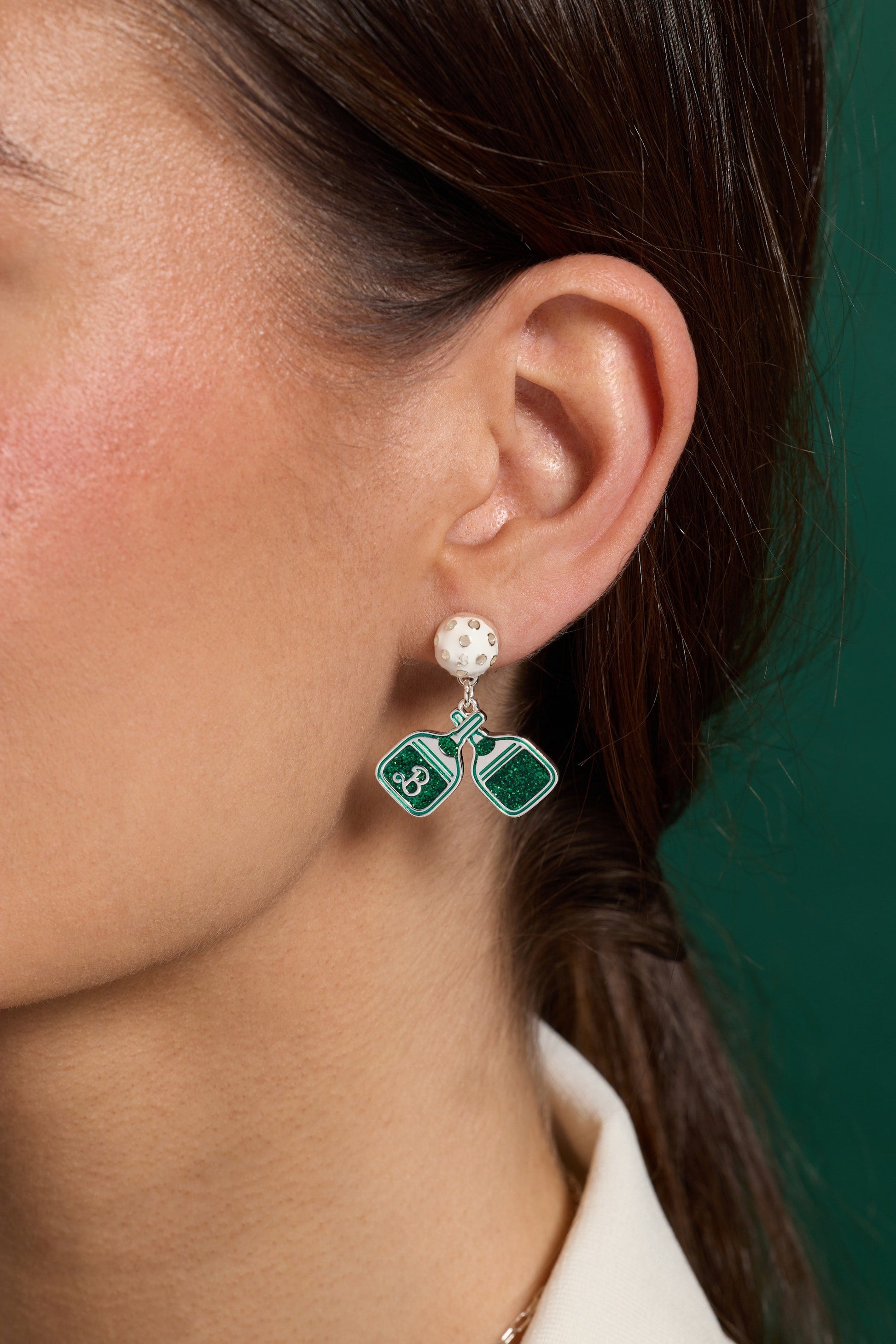Barbie™ Pickleball Drop Earrings ALEX AND ANI
