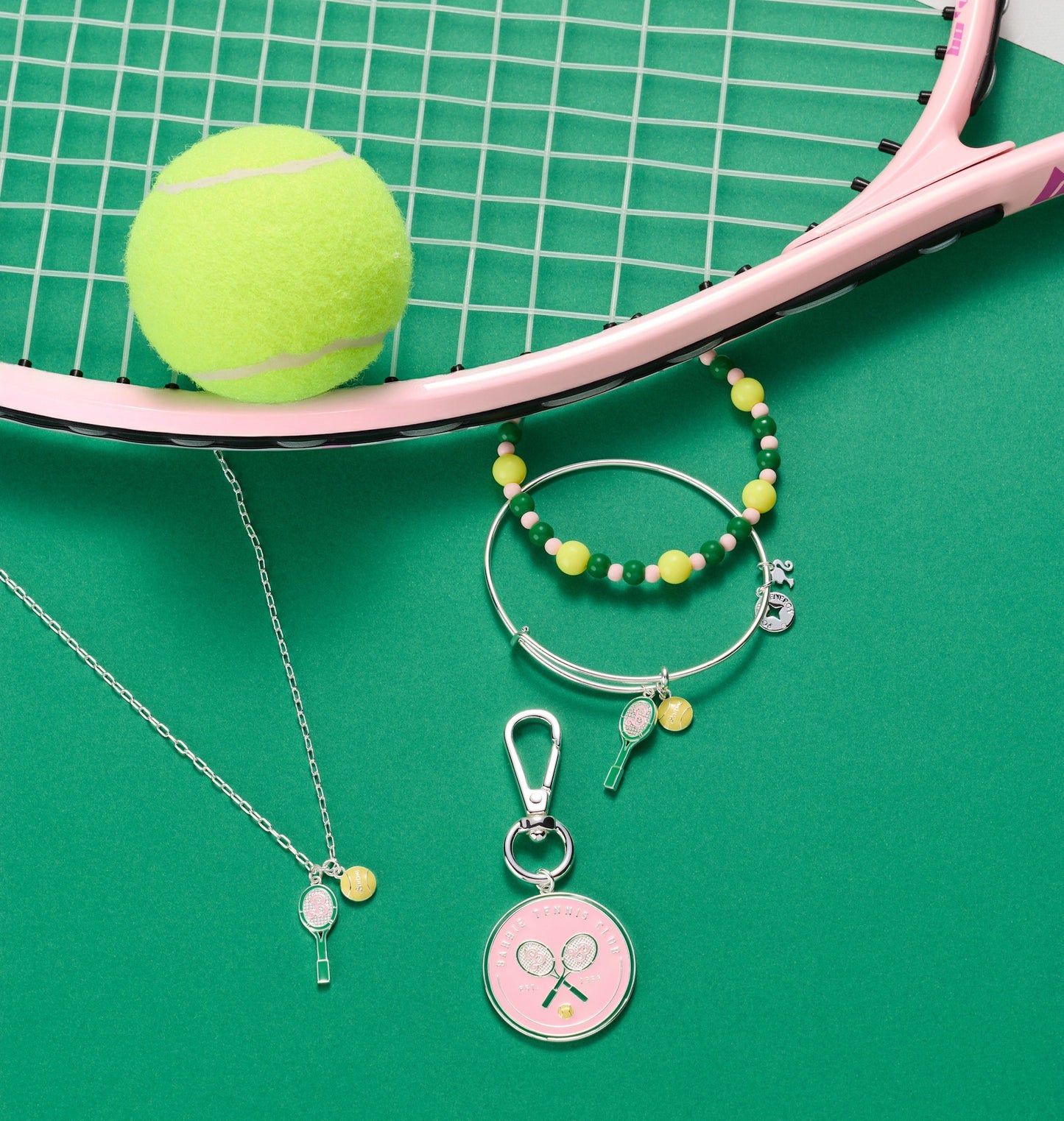 Barbie™ Tennis Charm Pendant ALEX AND ANI