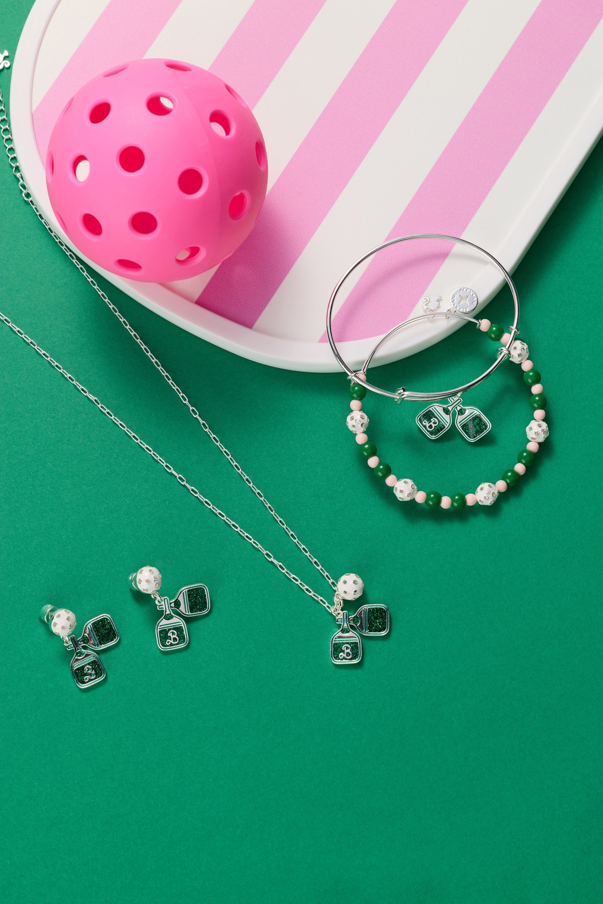 Barbie™ Pickleball Bangle, Set of 2 ALEX AND ANI