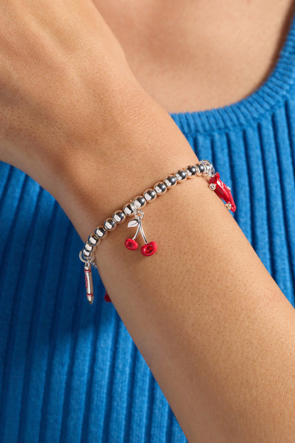 Crayola Fan Favorites Scarlet Charm Stretch Bracelet ALEX AND ANI