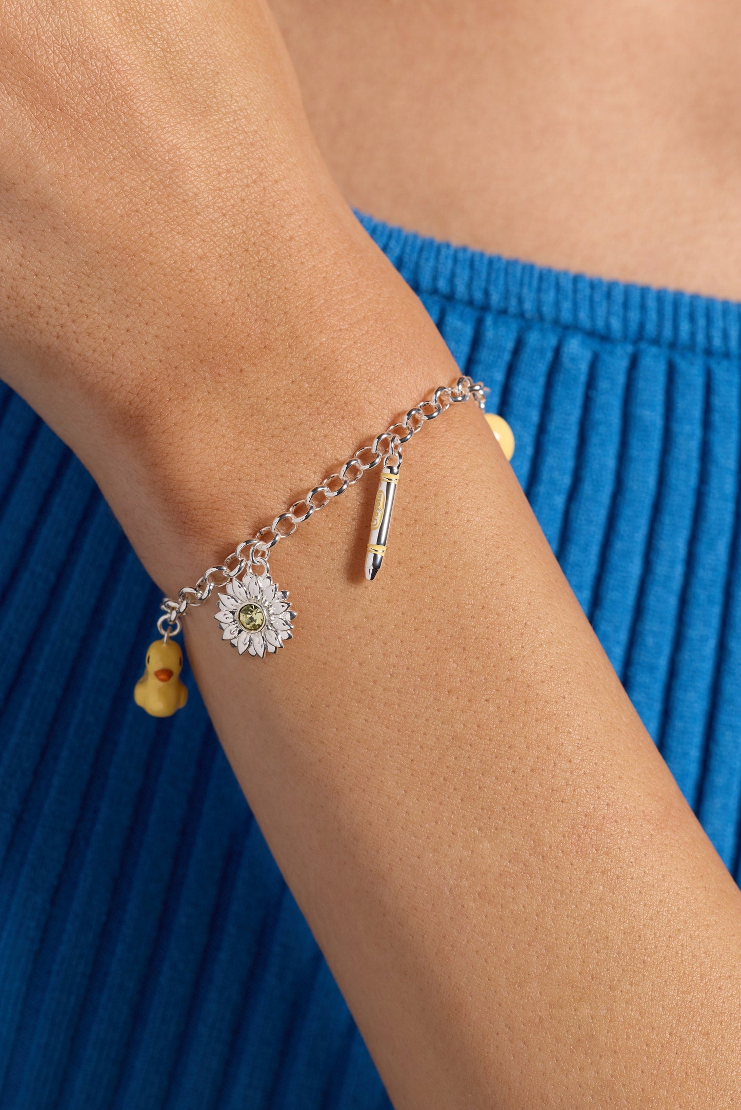 Crayola Fan Favorites Sunglow Charm Bracelet ALEX AND ANI