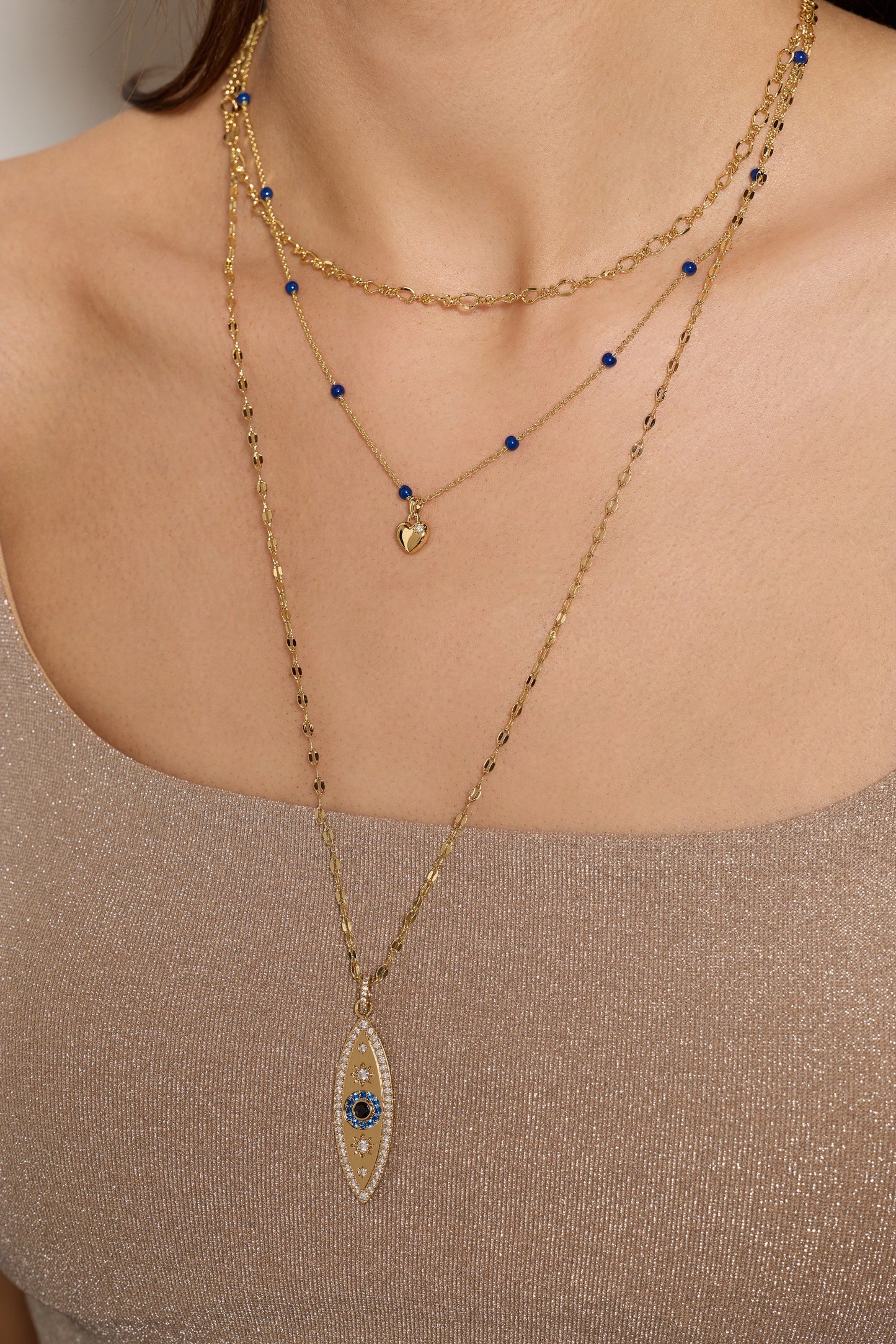 Festival Stranded™ Evil Eye Necklace ALEX AND ANI