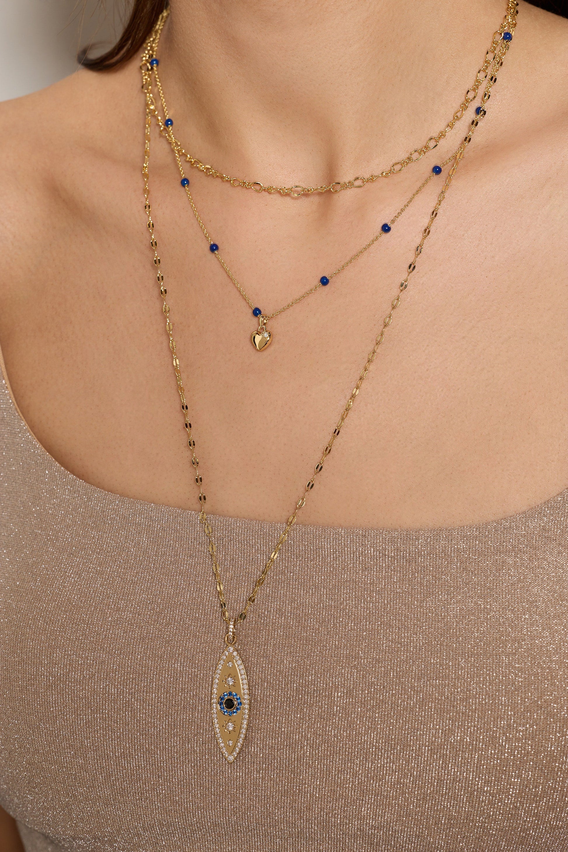 Festival Stranded™ Evil Eye Necklace ALEX AND ANI