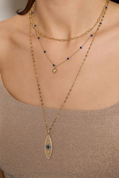 Festival Stranded™ Evil Eye Necklace ALEX AND ANI