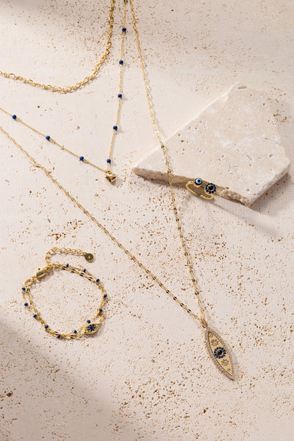 Evil Eye Fidget Spinner Ring ALEX AND ANI