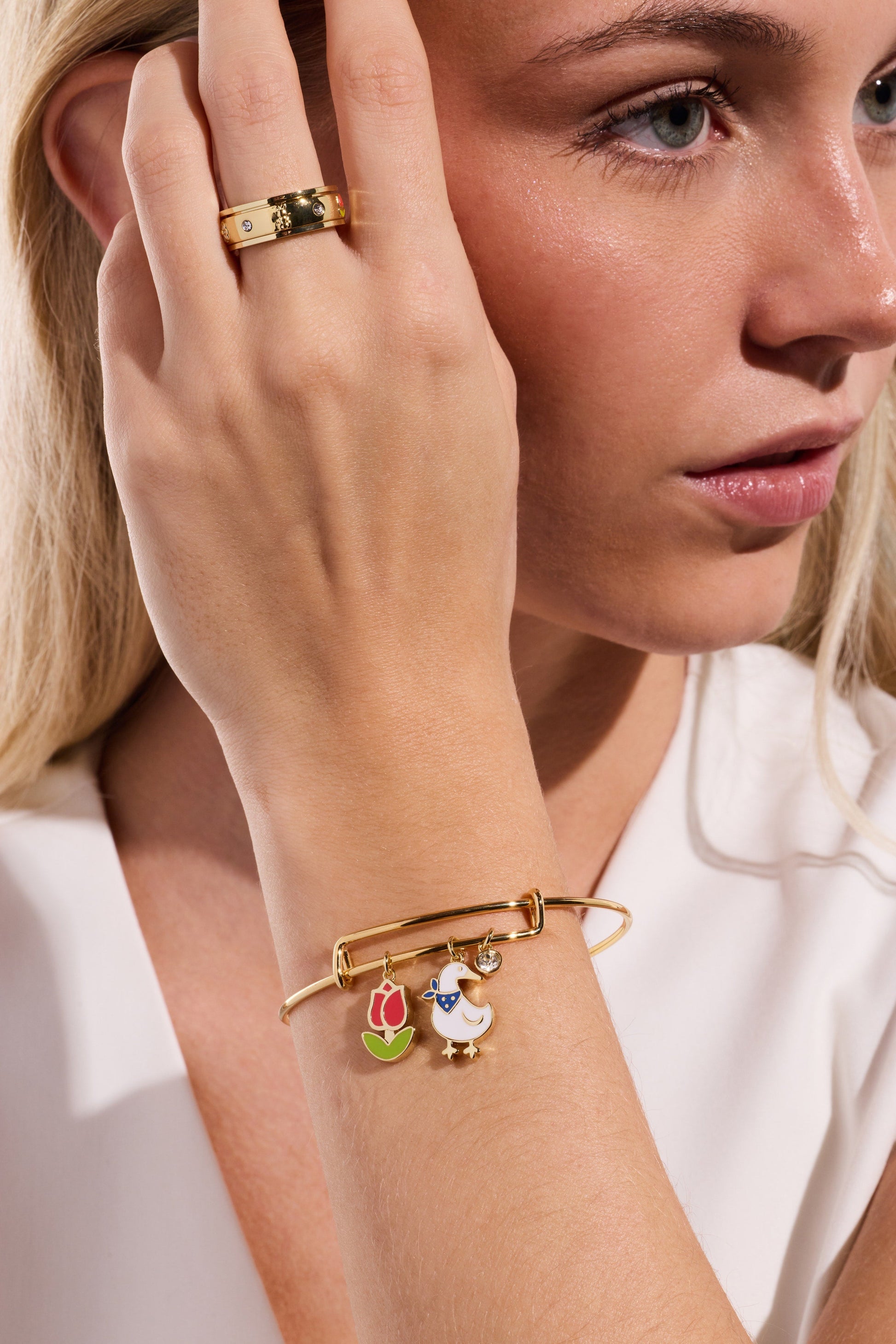 Garden Party Fidget Ring ALEX AND ANI