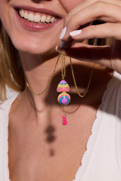 PEEPS® Easter Egg Pendant Necklace ALEX AND ANI