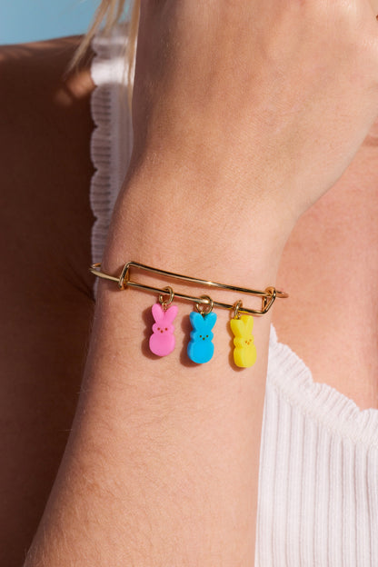 PEEPS® Bunny Multi-Charm Bangle ALEX AND ANI