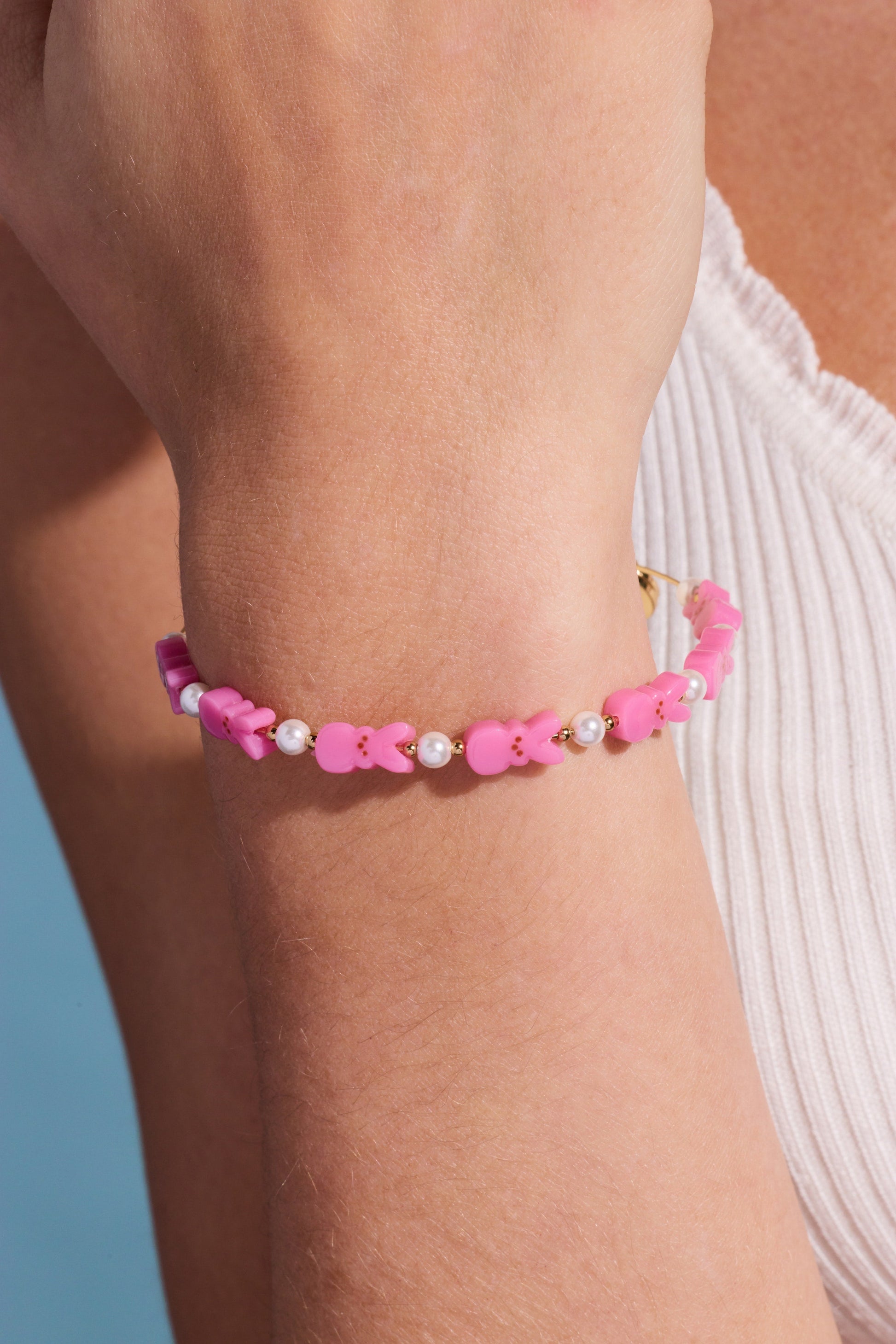 PEEPS® Bunny Beaded Bangle ALEX AND ANI