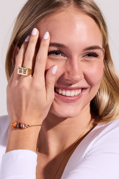 Game On Spinner Bolo Bracelet ALEX AND ANI