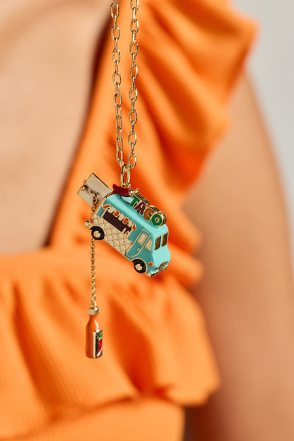 Taco Truck Locket Necklace ALEX AND ANI