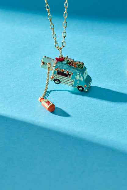 Taco Truck Locket Necklace ALEX AND ANI