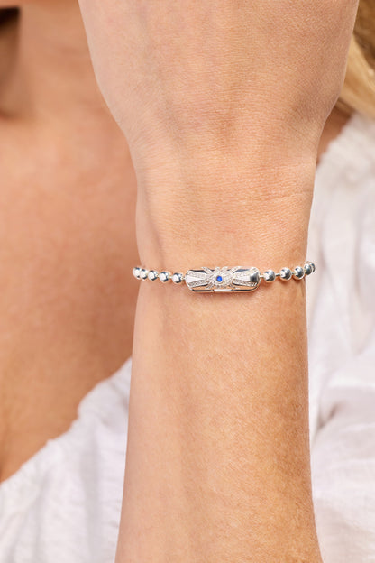 Evil Eye Barrel Closure Bracelet ALEX AND ANI