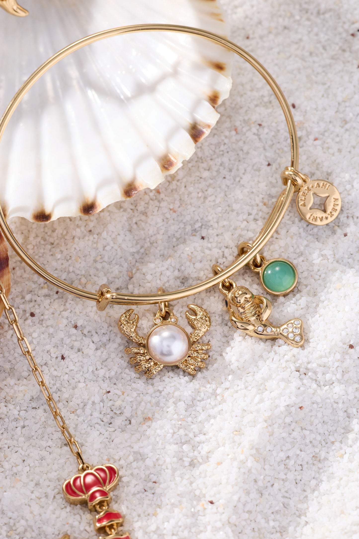 Sea Creature Multi Charm Bangle ALEX AND ANI
