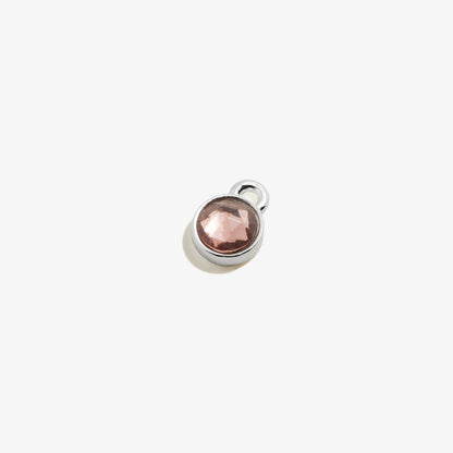 Light Amethyst Hoop Earring Charm ALEX AND ANI